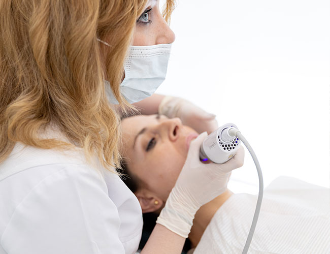 estudio dental con escaner intraoral