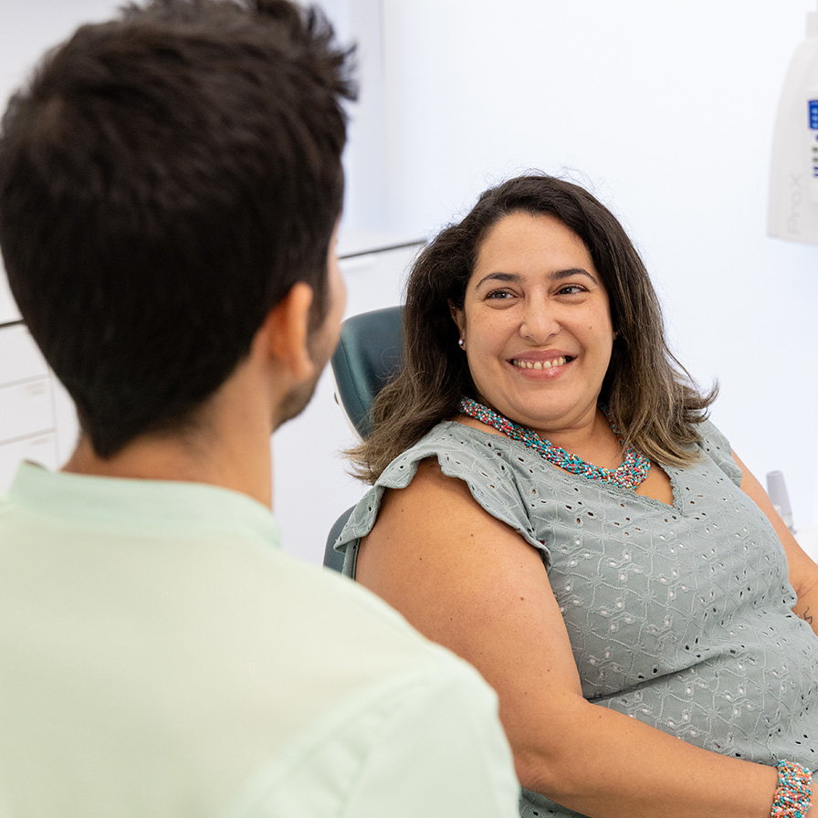 paciente de implantes dentales en alcorcon