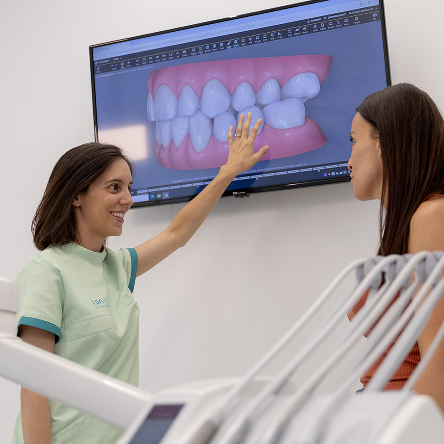 Planificación de tratamiento de ortodoncia en Alcorcón