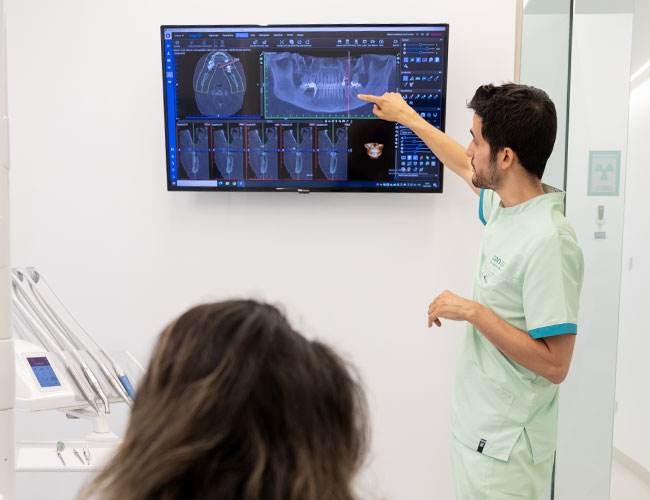 planificacion digital de tratamiento en CDA Dra. Romero Benítez, Alcorcón.