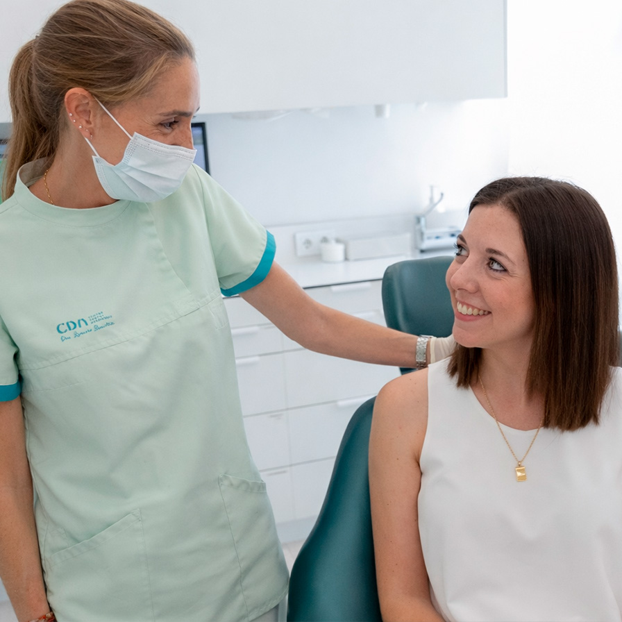 Paciente dental en CDA Dra. Romero Benitez